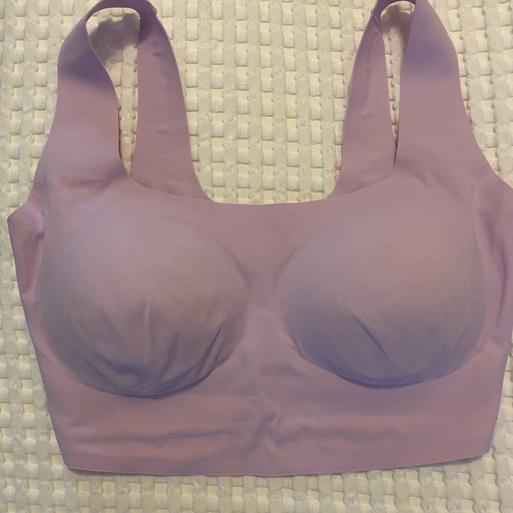 SKIMS Lavender Seamless Padded Bralette